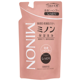 ミノン 全身シャンプー しっとりタイプ 詰替用 380mL