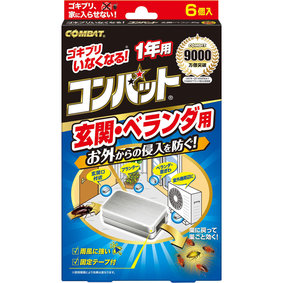 コンバット 玄関・ベランダ用 1年用 1.5g×6個