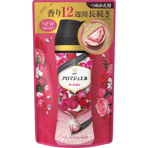 レノアハピネス アロマジュエル アンティークローズ フローラルの香り つめかえ用 415mlの商品情報 ココカラクラブ ドラッグストアのココカラファイン