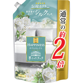 レノアハピネス夢ふわタッチ上品で心地よいホワイトティーの香り詰替用特大サイズ 810mL