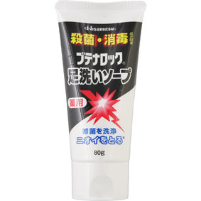 ブテナロック 足洗いソープ 80g