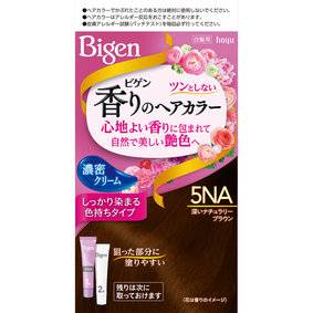 ビゲン 香りのヘアカラー クリーム 5NA 深いナチュラリーブラウン 1個