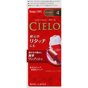 シエロ ヘアカラー EX クリーム 4 ライトブラウン 1個