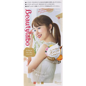 ビューティラボ ホイップヘアカラー シフォンベージュ 1個