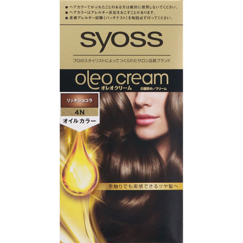 サイオス オレオクリーム ヘアカラー 4n リッチショコラ 1個の商品情報 ココカラクラブ ドラッグストアのココカラファイン