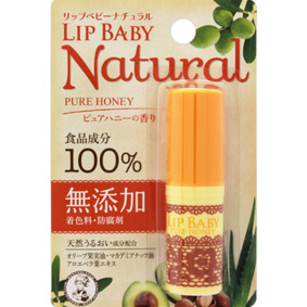 メンソレータム リップベビーナチュラル ピュアハニーの香り 4g