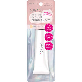 SUGAO エアーフィットCCクリームスムース ピュアオークル 25g