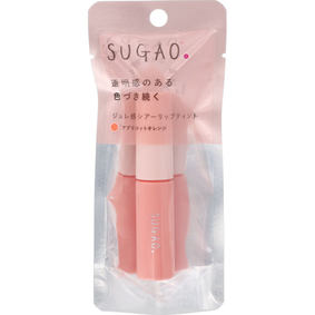 SUGAO ジュレ感シアーリップティント アプリコットオレンジ 4.7mL