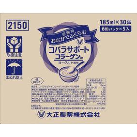 コバラサポート コラーゲンin ヨーグルト風味 185mL×30缶