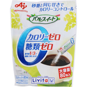 ※パルスイート カロリーゼロ 144g(1.8g×80本)