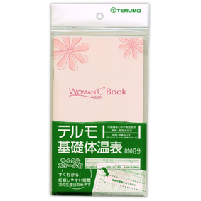 WOMAN℃ BOOK テルモ基礎体温表 1冊