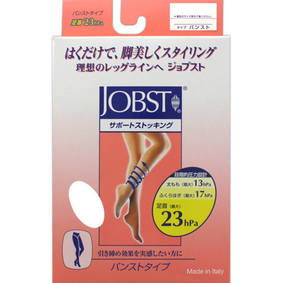 ジョブスト サポートストッキング パンストタイプ M~L(L) シルキーベージュ 1足