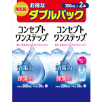 コンセプトワンステップ ダブルパック (消毒液300mL×1本、中和錠×30錠)×2パック
