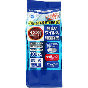 イソジン除菌ウェットシートボトル詰め替え用 100枚