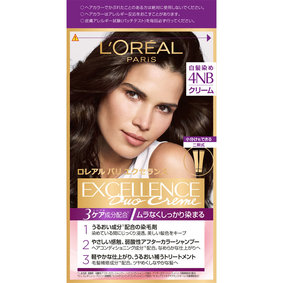 ロレアル パリ エクセランス R クリームタイプ 4NB 深みのある自然な栗色 1個