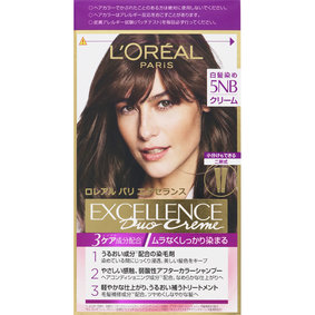 ロレアル パリ エクセランス N クリームタイプ 5NB 自然な栗色 1個