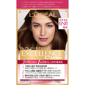 ロレアル パリ エクセランス N 液状タイプ 6NB やや明るい自然な栗色 1個