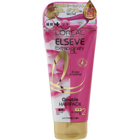 ロレアル パリ エルセーヴ エクストラオーディナリー オイル ダブルヘアパック さらさらシャイン 130g