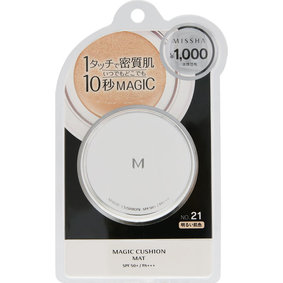 ミシャ M クッション ファンデーション(マット) NO.21 明るい肌色 15g