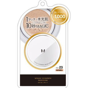 ミシャ M クッション ファンデーション(モイスチャー) NO.23 自然な肌色 15g