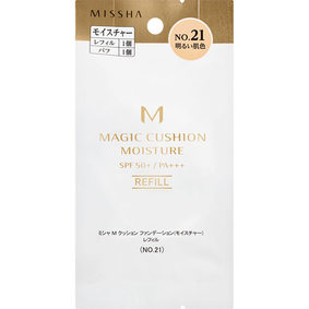 ミシャ M クッション ファンデーションモイスチャー) レフィル No.21 明るい肌色 15g