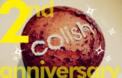 colish、今日でめでたく2周年を迎えました♪