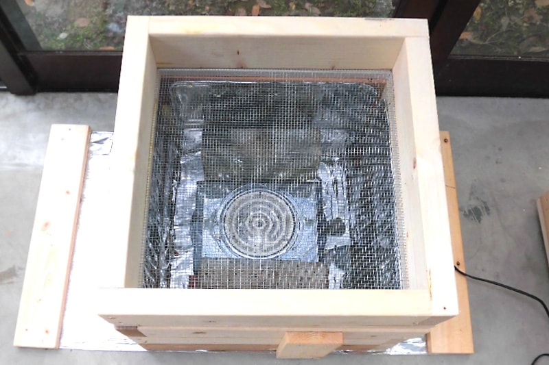 自作の食品乾燥機に耐熱ガラスの テンパックス を使用した事例 新潟県佐渡市 K様 ガラス 鏡の総合デパート Ookabe Glass