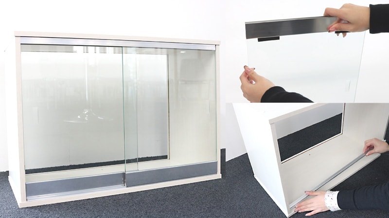 ガラス引き戸製作セット で簡単diy ガラス引き戸の取り付け方法 オーダーガラス板 Com ガラス引き戸製作セット で簡単diy ガラス引き戸の取り付け方法 オーダーガラス板 Com