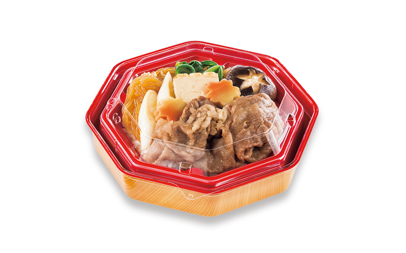 どんべー2ピース CBF折詰丼八角 | 製品シリーズ詳細 | シーピー化成株式会社