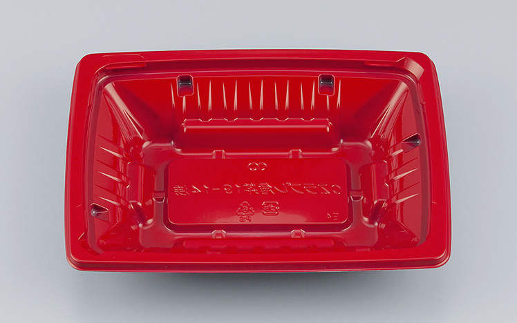 CZラプレ角丼19－14浅 朱本体 | 製品詳細 | シーピー化成株式会社