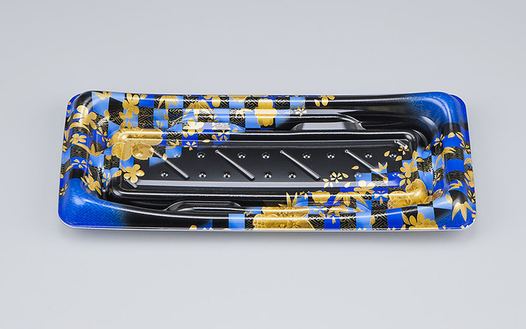 SFうま皿15 花雅青本体 | 製品詳細 | シーピー化成株式会社