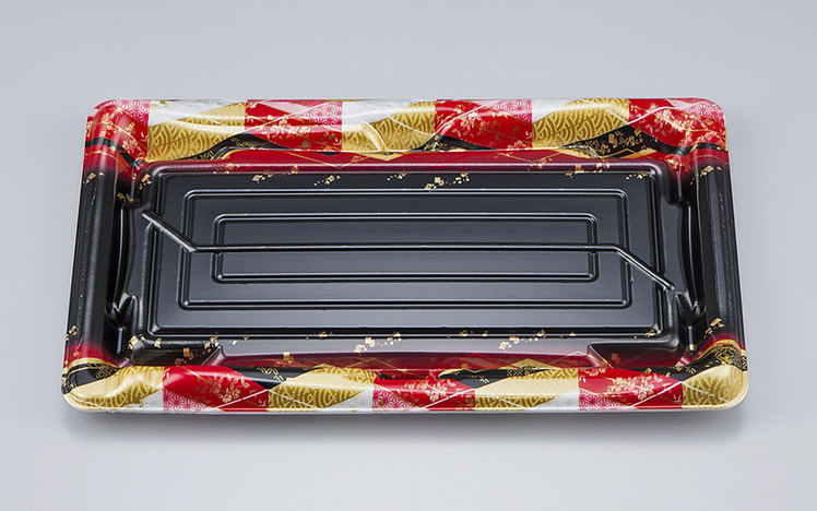 SF鮨板25 菱紋赤本体 | 製品詳細 | シーピー化成株式会社