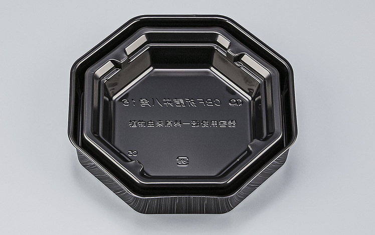 CBF折詰丼八角16 黒板目本体 | 製品詳細 | シーピー化成株式会社