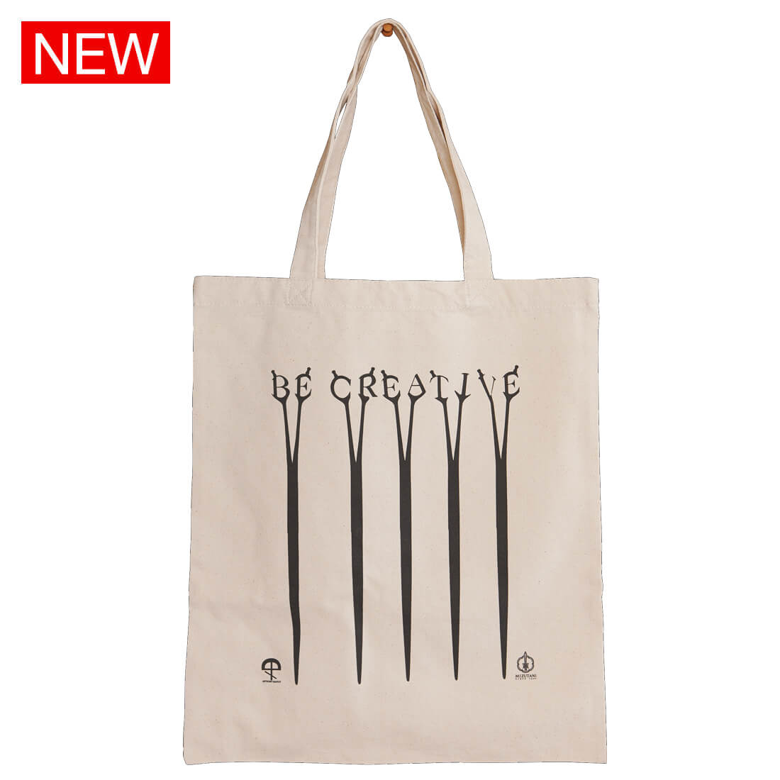 トートバック（BE CREATIVE）| ミズタニシザーズ