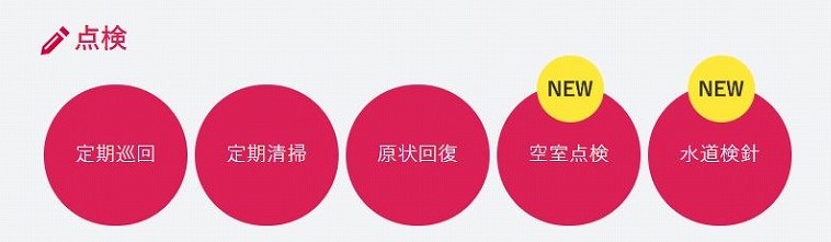 5つの点検機能