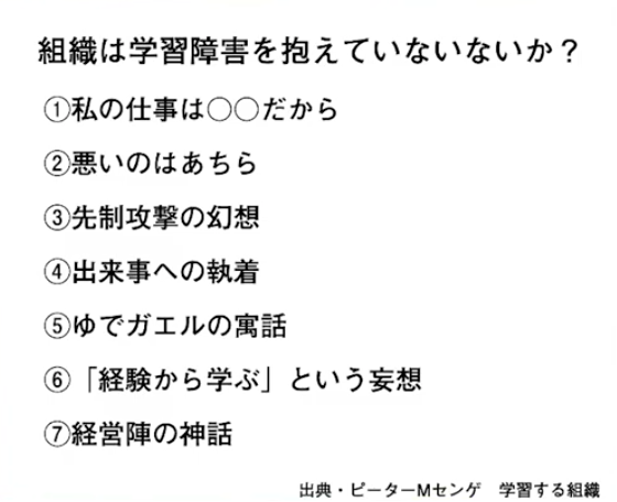 学習する組織