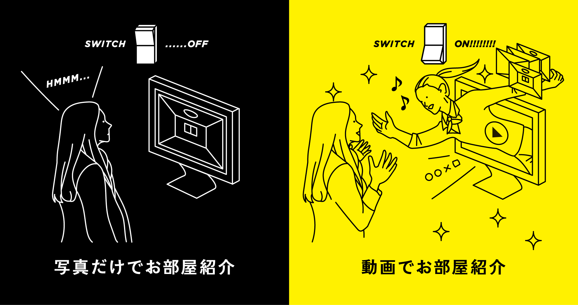 動画でのお部屋紹介