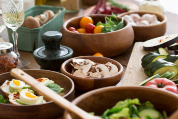 塩分、糖分を抑えたコースを楽しみたい