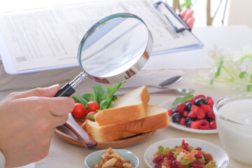 アレルギーに配慮したコースを楽しみたい