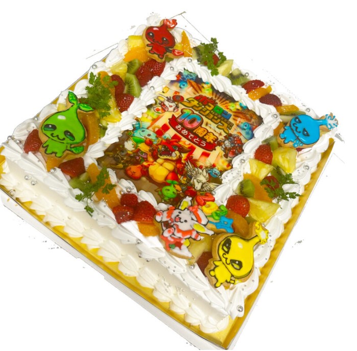 企業イベントロゴケーキ
