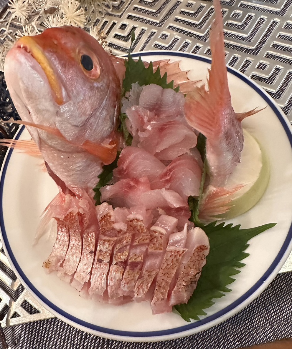 鯛の姿造り