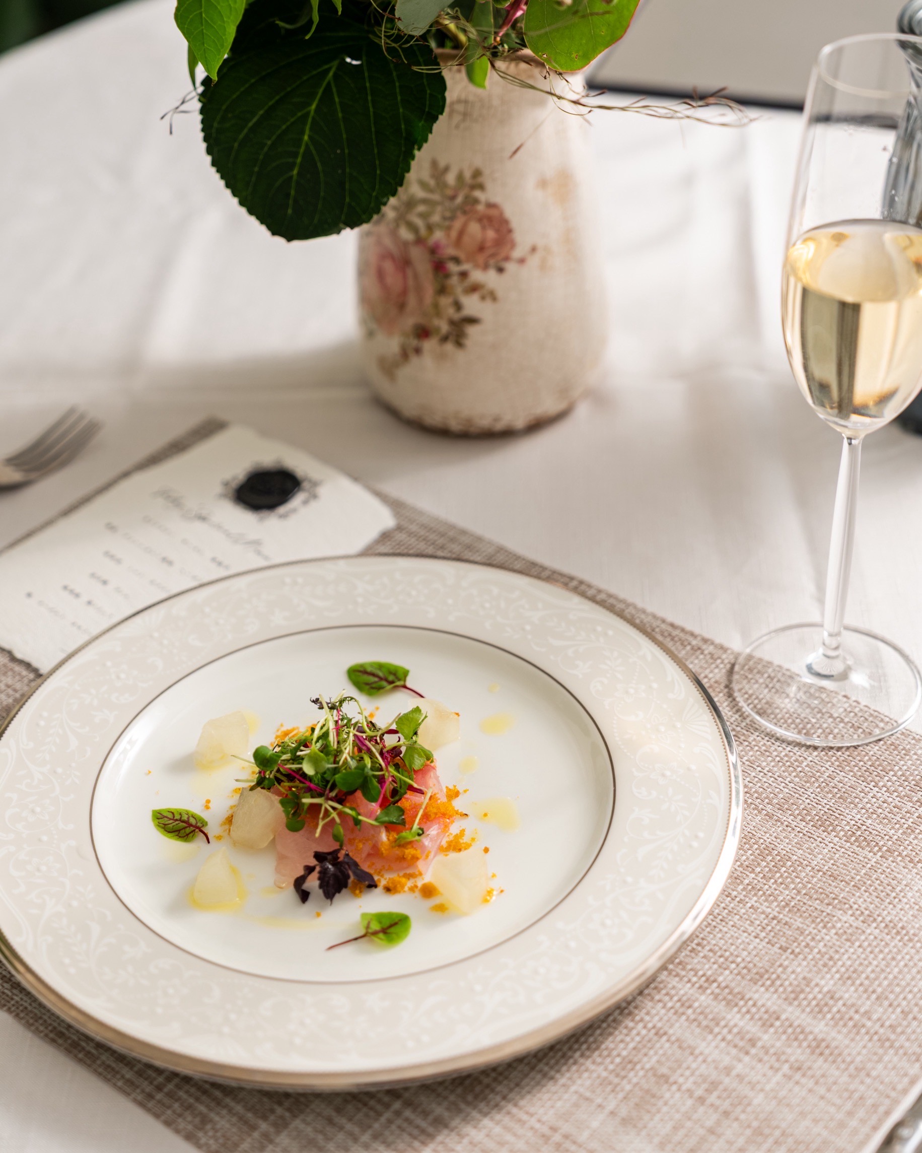 鮮魚のカルパッチョ