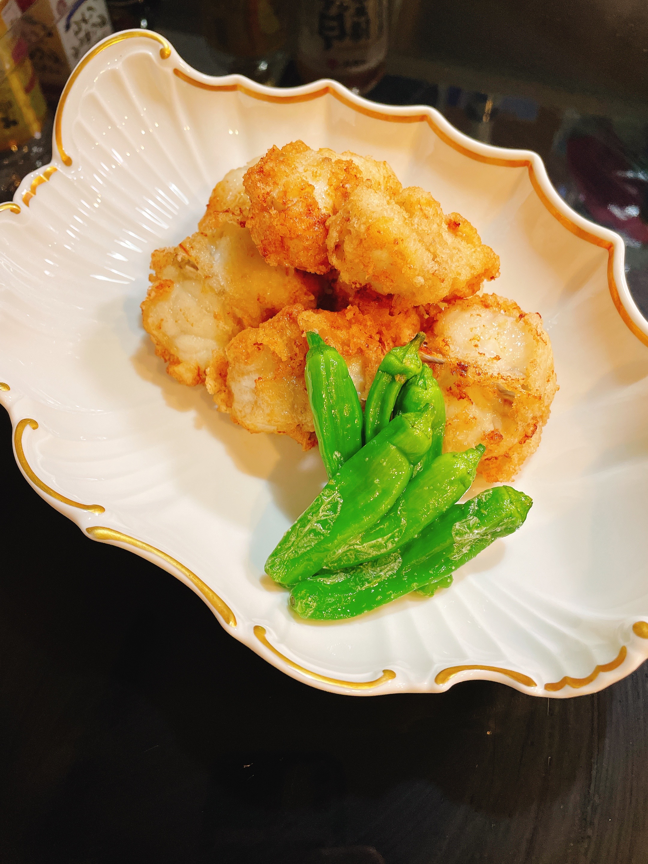 河豚の唐揚げ