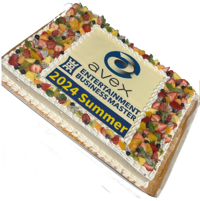 企業イベントロゴケーキ