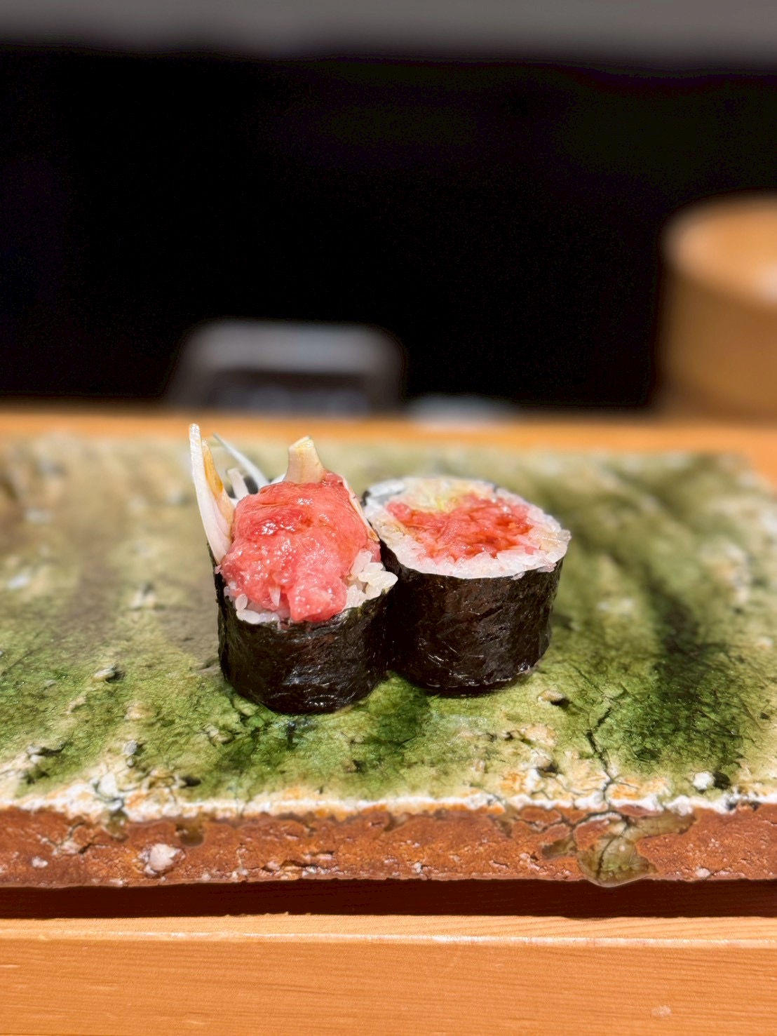 ペコロスのネギトロ巻き