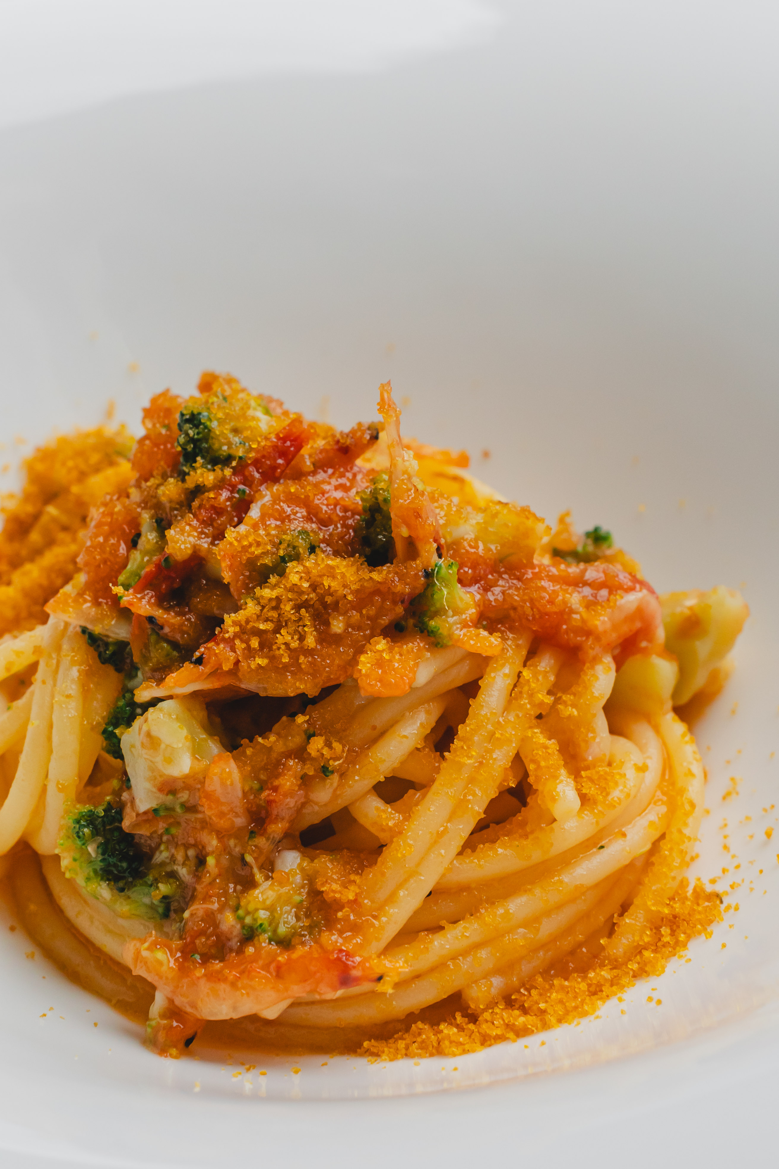 桜エビとカラスミのパスタ