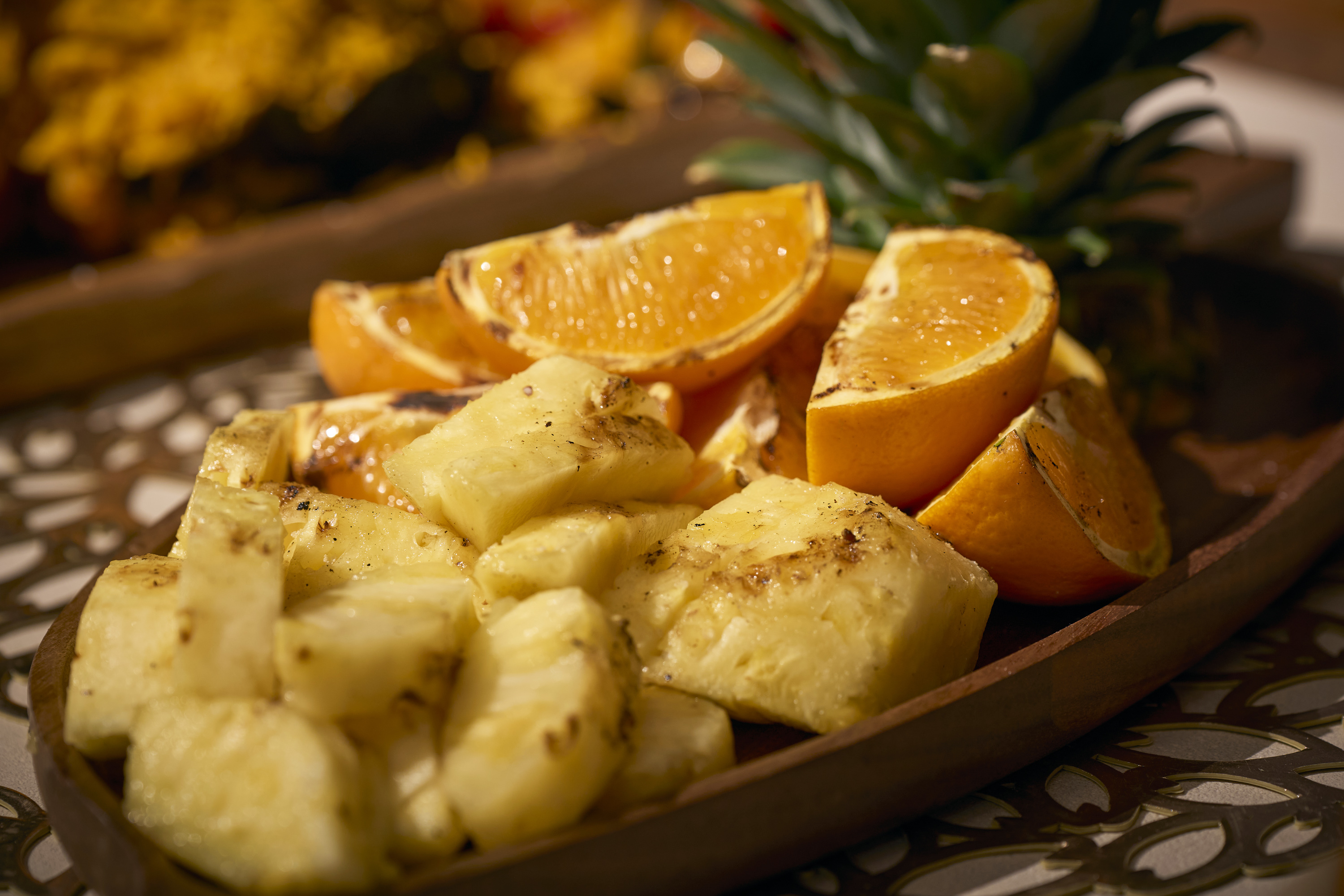 焼きフルーツ盛り合わせ