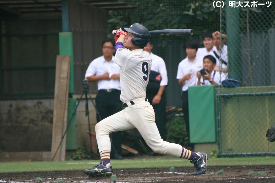 高島完投 慶大に連勝し勝ち点を奪取 東京六大学秋季リーグ戦 明大スポーツ新聞部