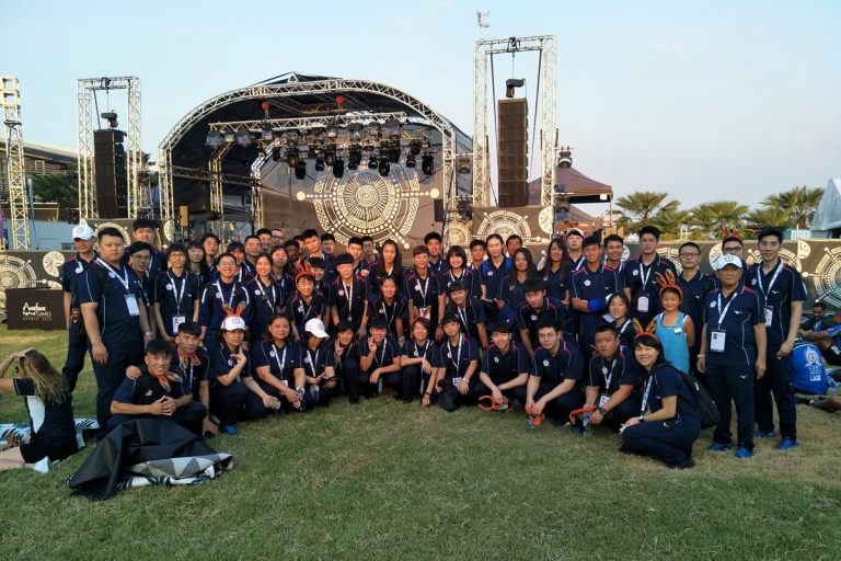 2019 阿拉夫拉運動會盛大開幕 祝我代表團旗開得勝！