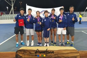 網球團體摘冠 中華隊第 9 金入袋